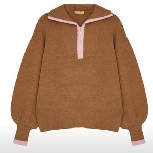 Kitri Lorna half zip sweater